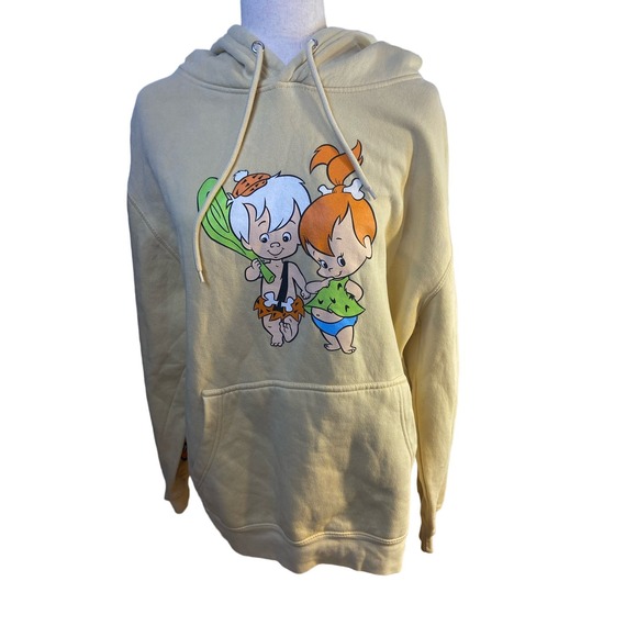 Flinstones Retro Kid Pebbles and Bamm Bamm hoodie - Picture 1 of 10